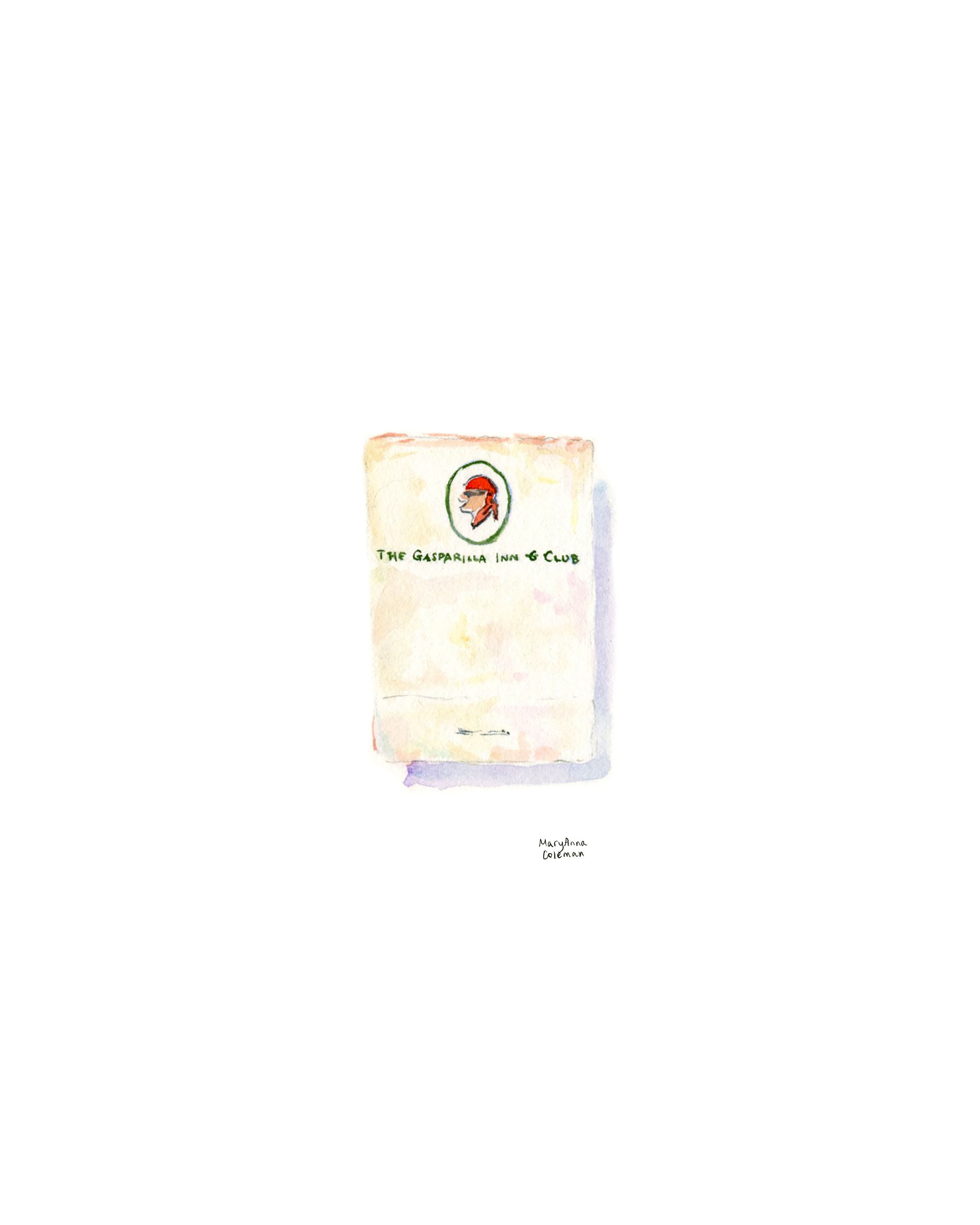 Gasparilla Inn Beach Club Matchbook - Boca Grande, FL