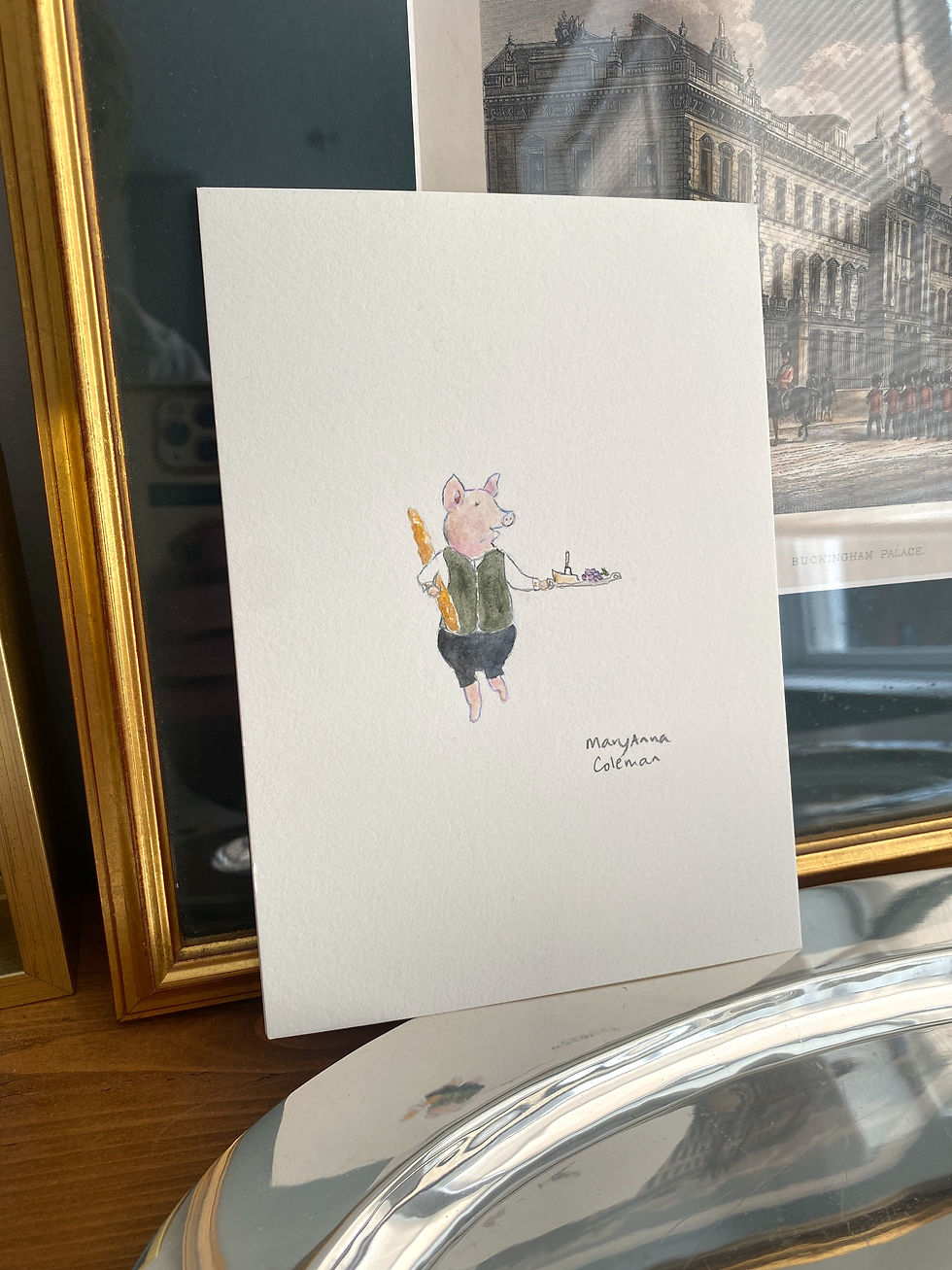 Party Pig - *Original Painting*