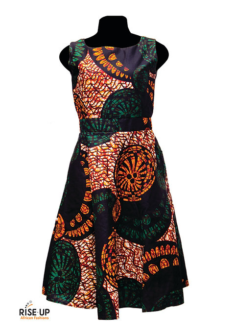 Dress Green Gold And Brown Riseuphub