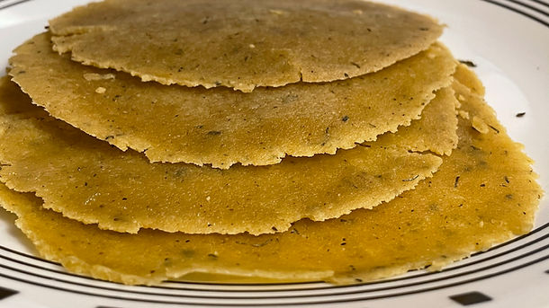 Spicy Tortillas - Thepla