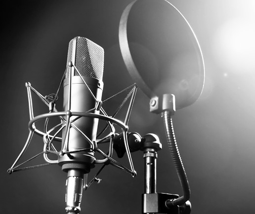 Mikrofon und Popschutz