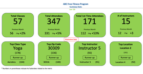 Tableau / Excel KPI Dashboards for local non-profit free community programs