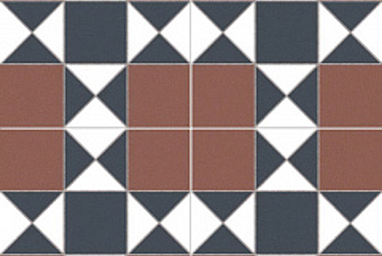 Плитка Chic Cardiff Burdeos 45Х45