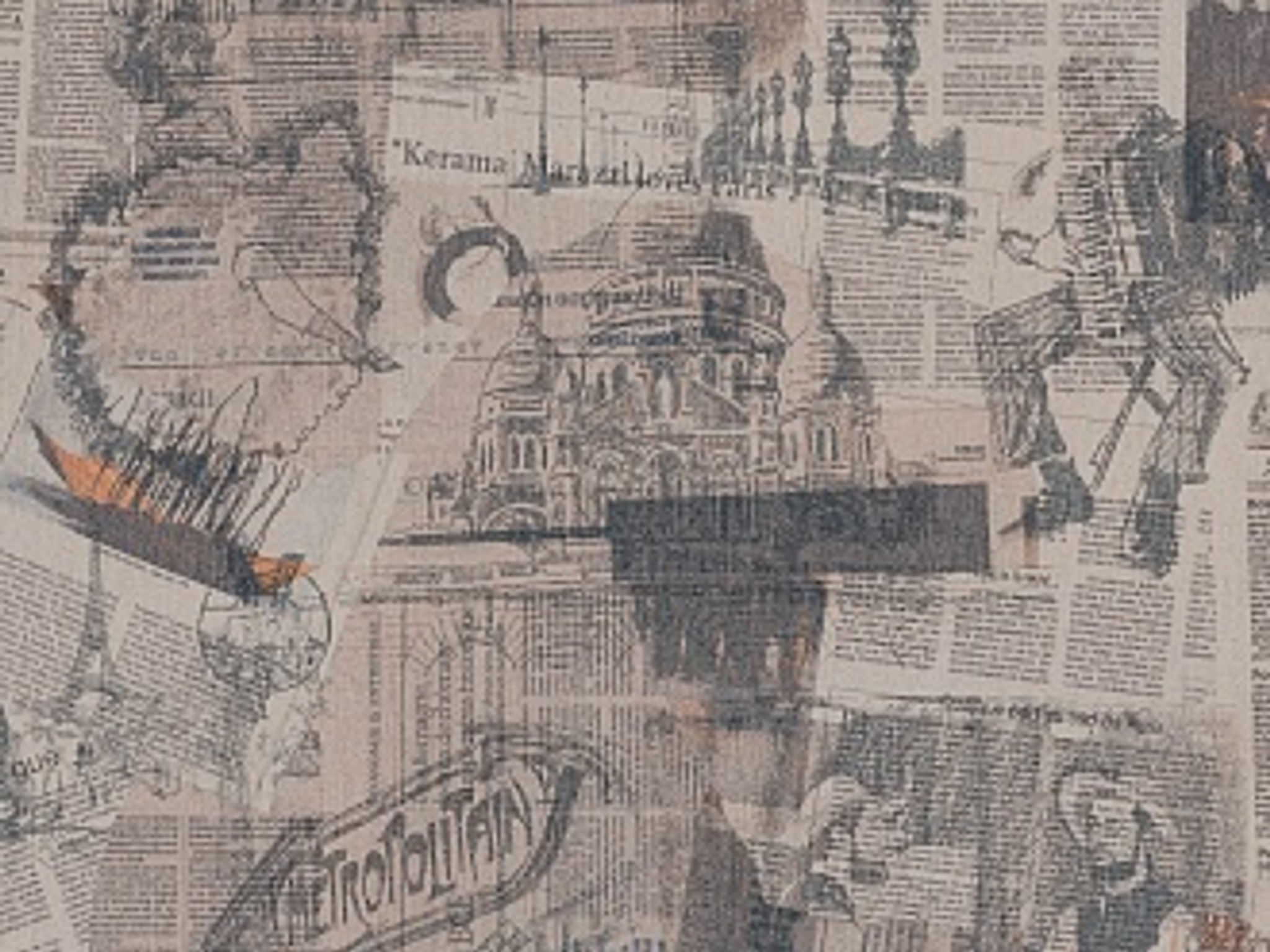 Керамогранит SG590700R Коллаж декорированный обрезной 119,5х238,5х11