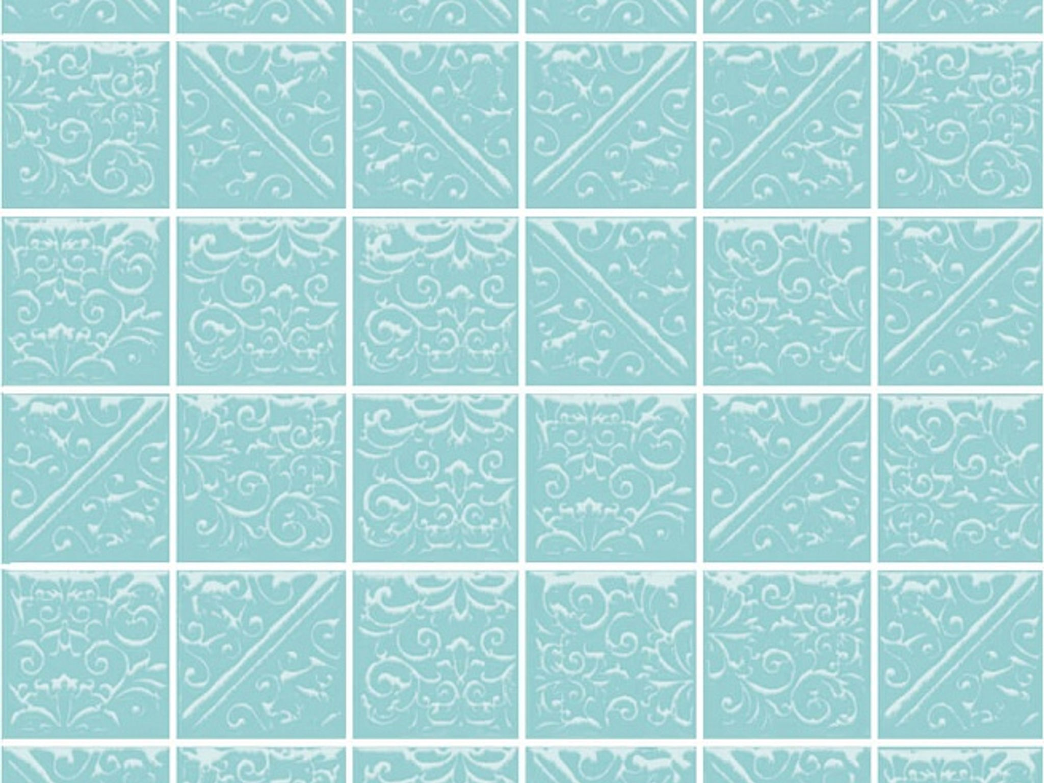 Керамическая плитка 21026 Ла-Виллет бирюзовый 30,1х30,1х6,9