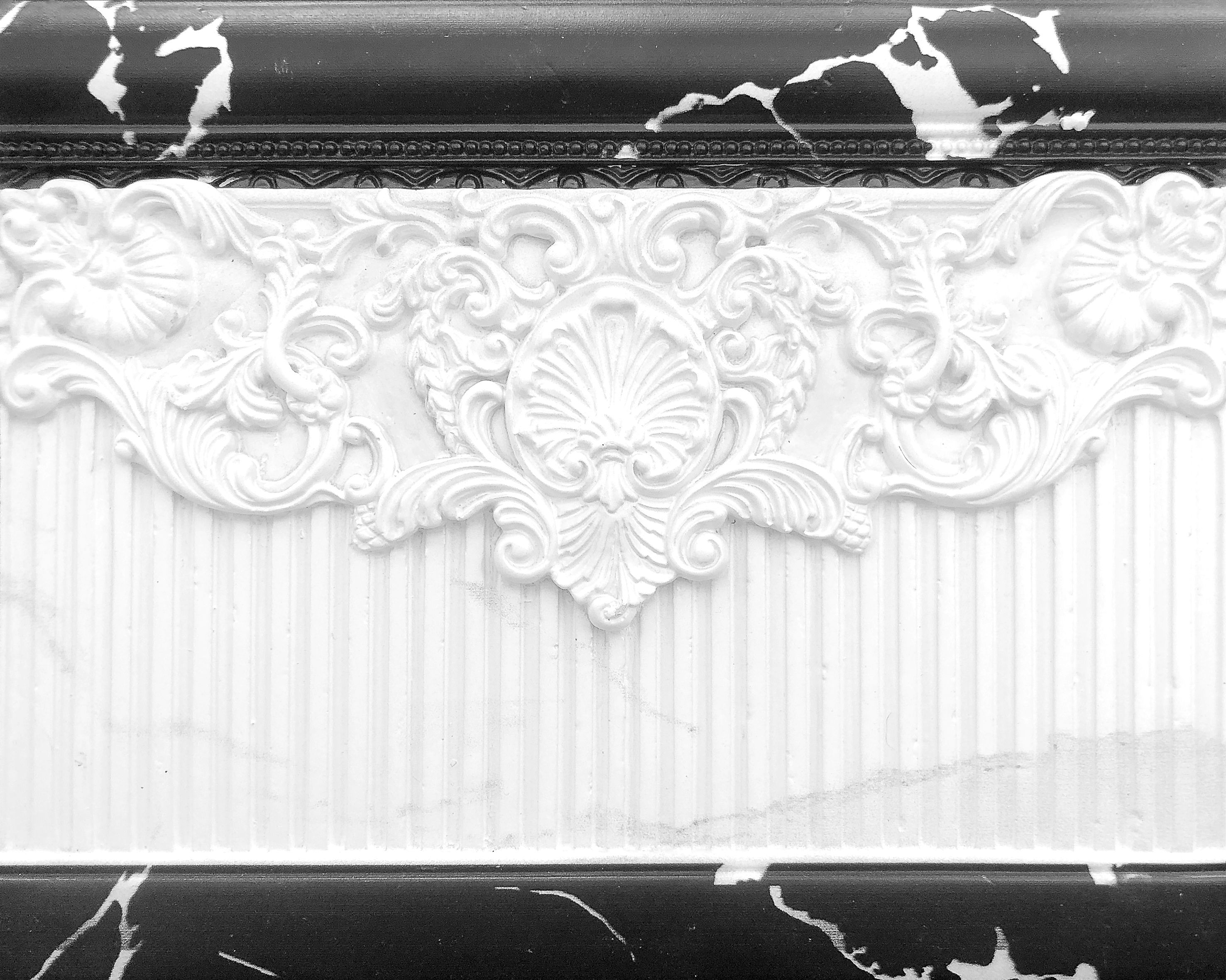 Бордюр настенный Estatuaria Isabel Blanco Zocalo 20x25