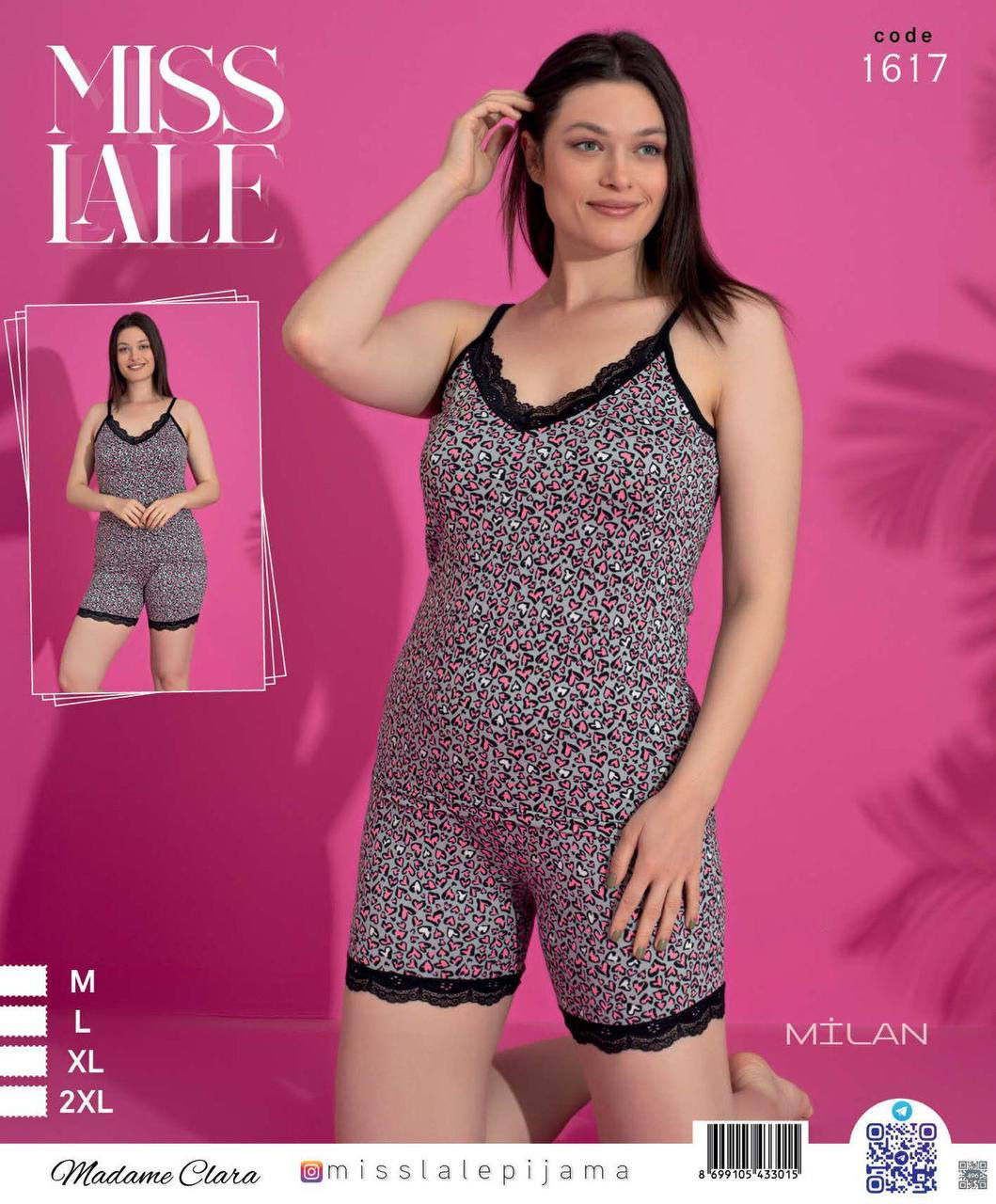 Miss Lale Şortlu Milan Pijama Takımı