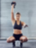 Kettle Ball Squats