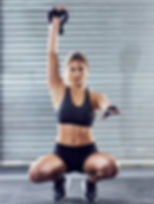 Kettle Ball Squats