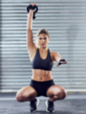 Kettle Ball Squats