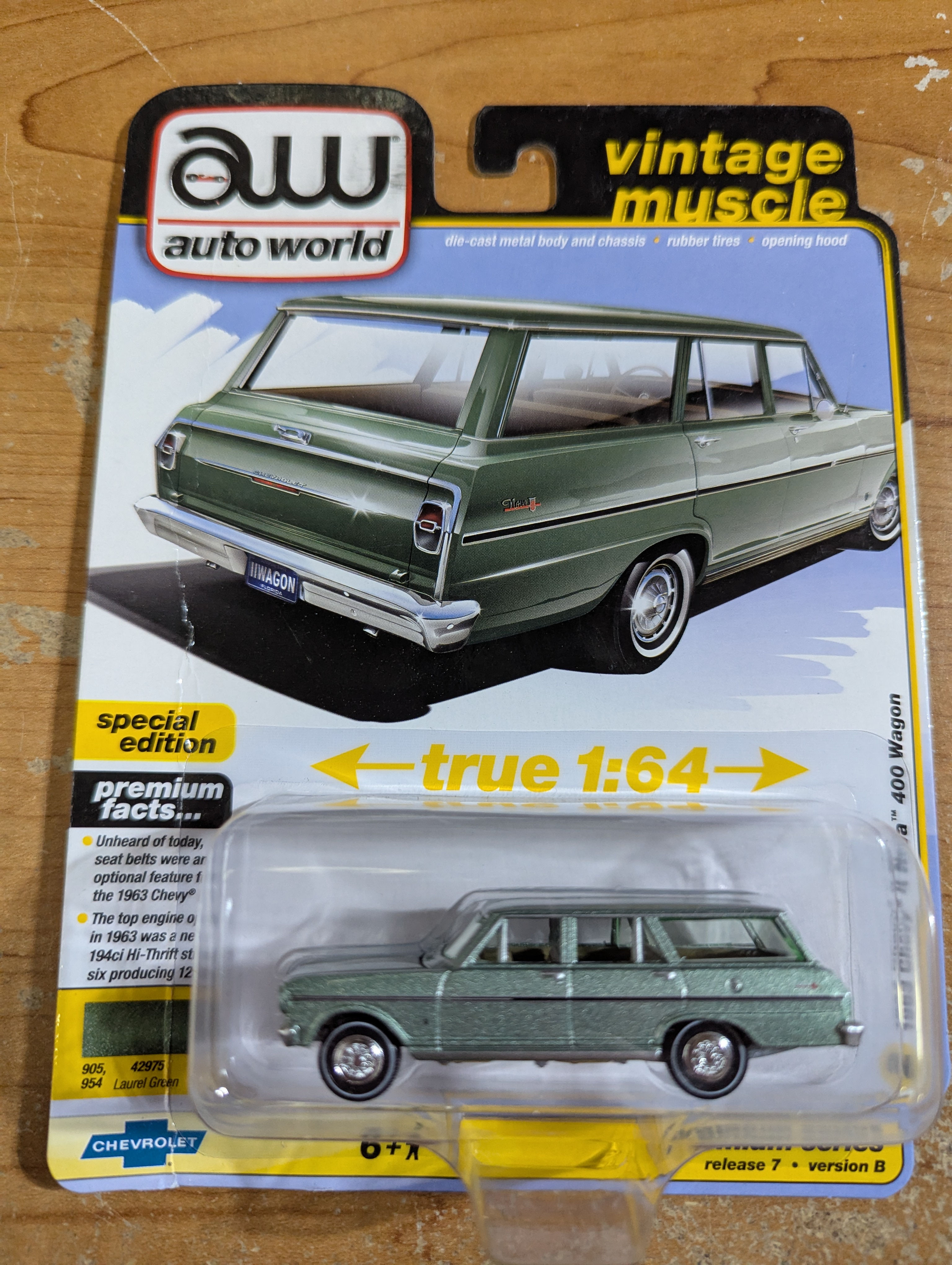 AW 1963 Chevy II Nova 400 Wagon