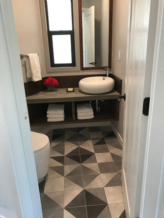 Beautiful bathroom tiles