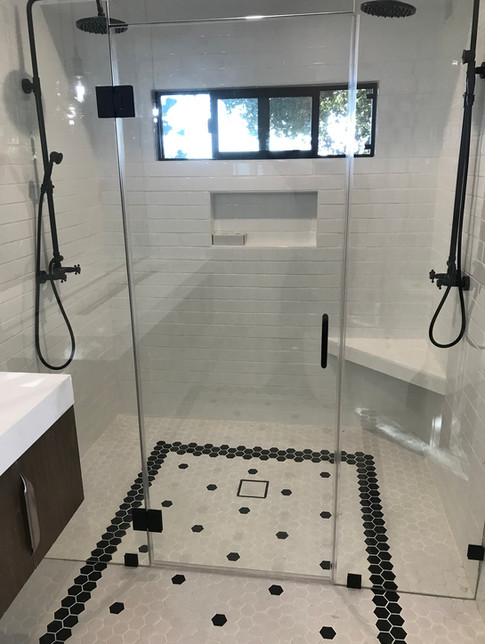 Spanish colonial style bathroom