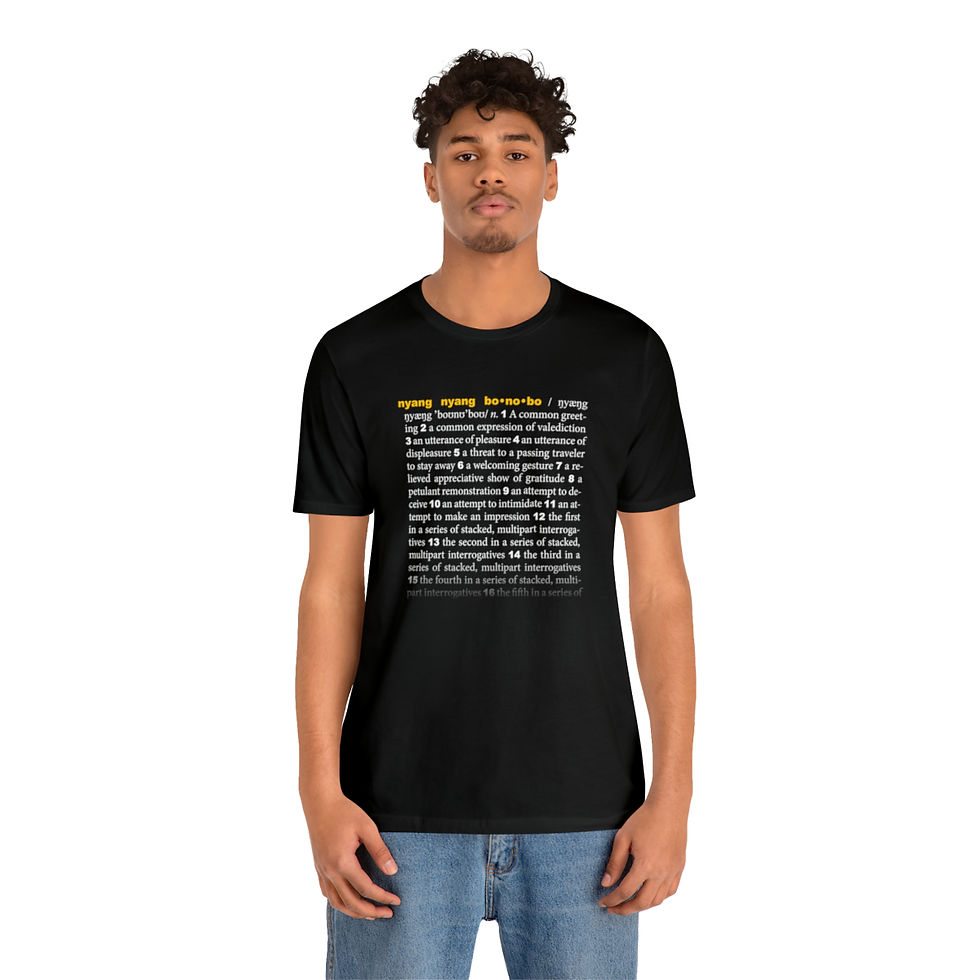 Thumbnail: Nyang Nyang Bonobo T-Shirt