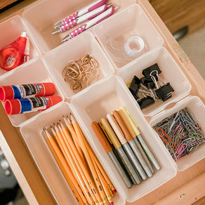 Less clutter, less stress!