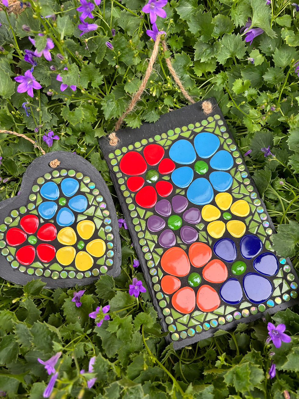 Thumbnail: Flowers On Slate