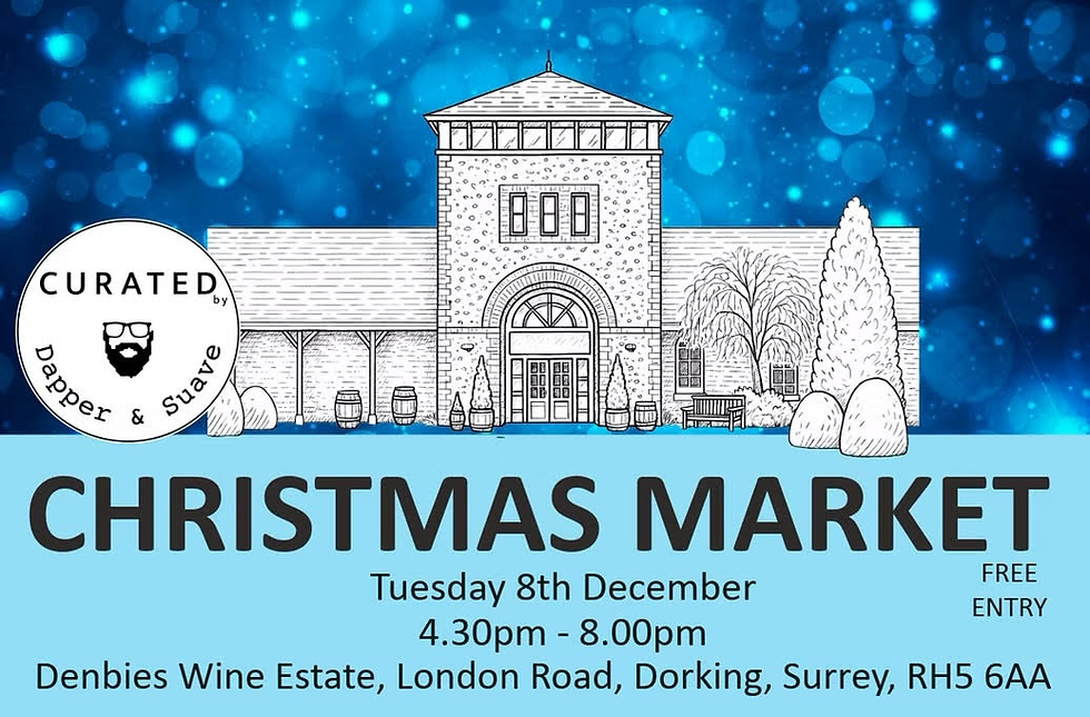 Christmas Market with Curated By Dapper & Suave