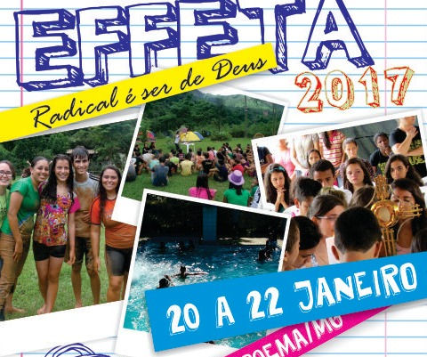20 a 22 de janeiro - Effeta em Itabira/MG