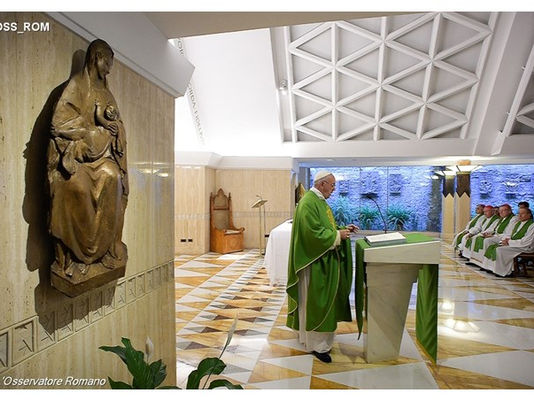 Papa: não à “espiritualidade do espelho”, o cristão seja luz para todos