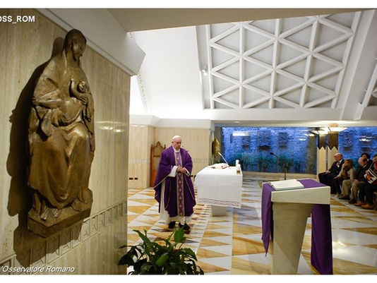 Papa: o perdão de Deus não conhece limites