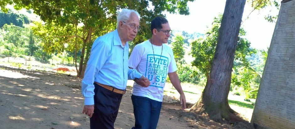 "Meu coração está plantado neste solo"