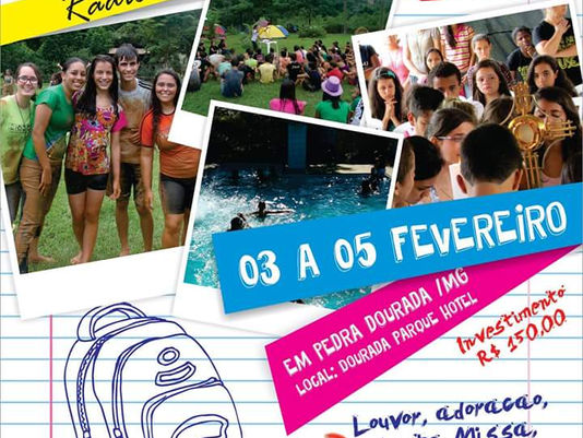 03 a 05 de fevereiro - Effeta 2017 em Pedra Dourada