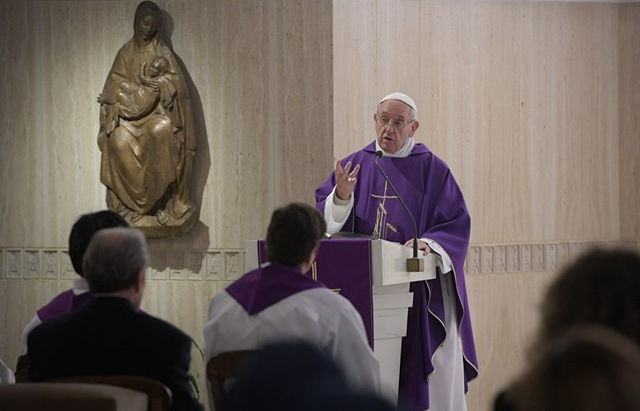 Papa: com misericórdia e perdão Jesus é a plenitude da lei