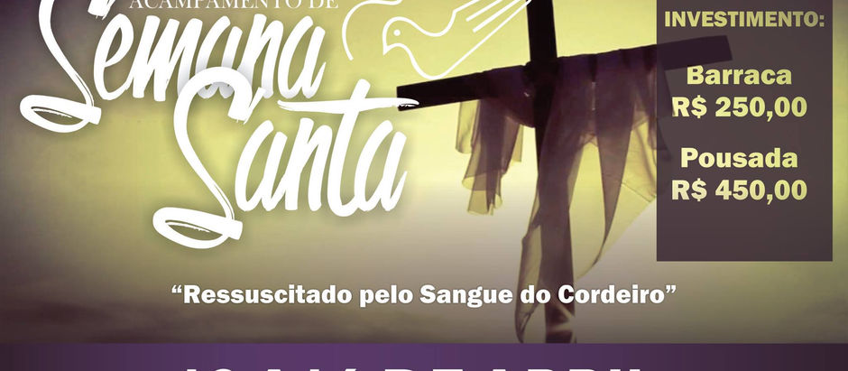 12 a 16 de abril - Excursão para a Canção Nova