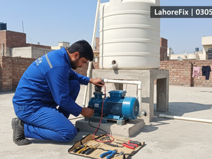 Water Motor Electrician Lahore Auto Switch Installation and Repair