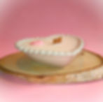 Grande Bougie cœur parfum Fleur de coton