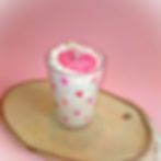 Bougie Chantilly Cœur Rose parfum Fleur de Coton