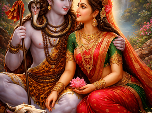 Love Marriage of Lord Shiva and Goddess Parvati - A Divine Story of True Love, Devotion, and Destiny.