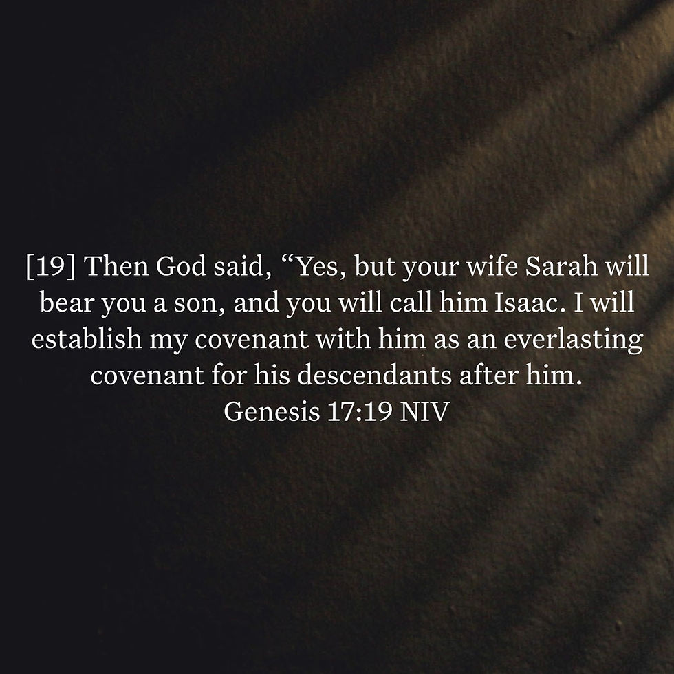 Genesis 17:19 Daily Devotional & Meaning – Isaac, God’s Mercy, and the Covenant That Cannot Fail