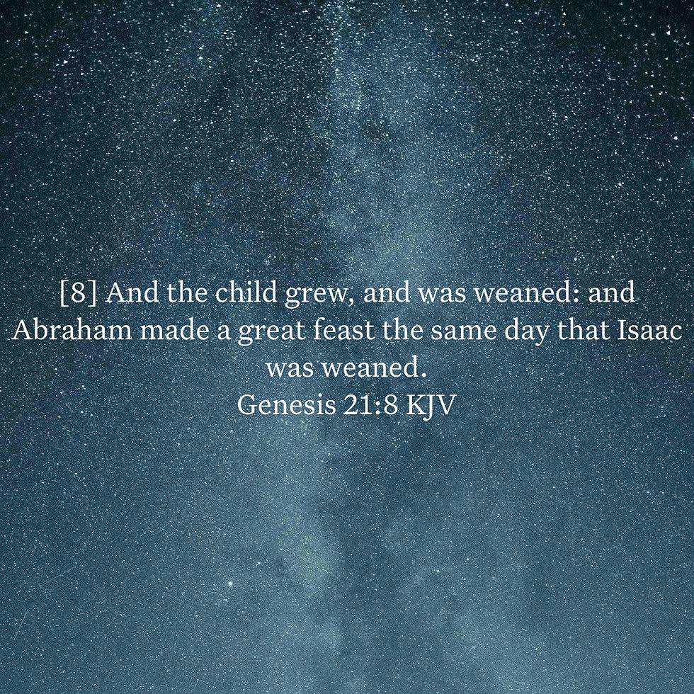 Genesis 21:8 Daily Devotional & Meaning – Isaac Was Weaned, Abraham’s Great Feast, and God’s Sustaining Faithfulness