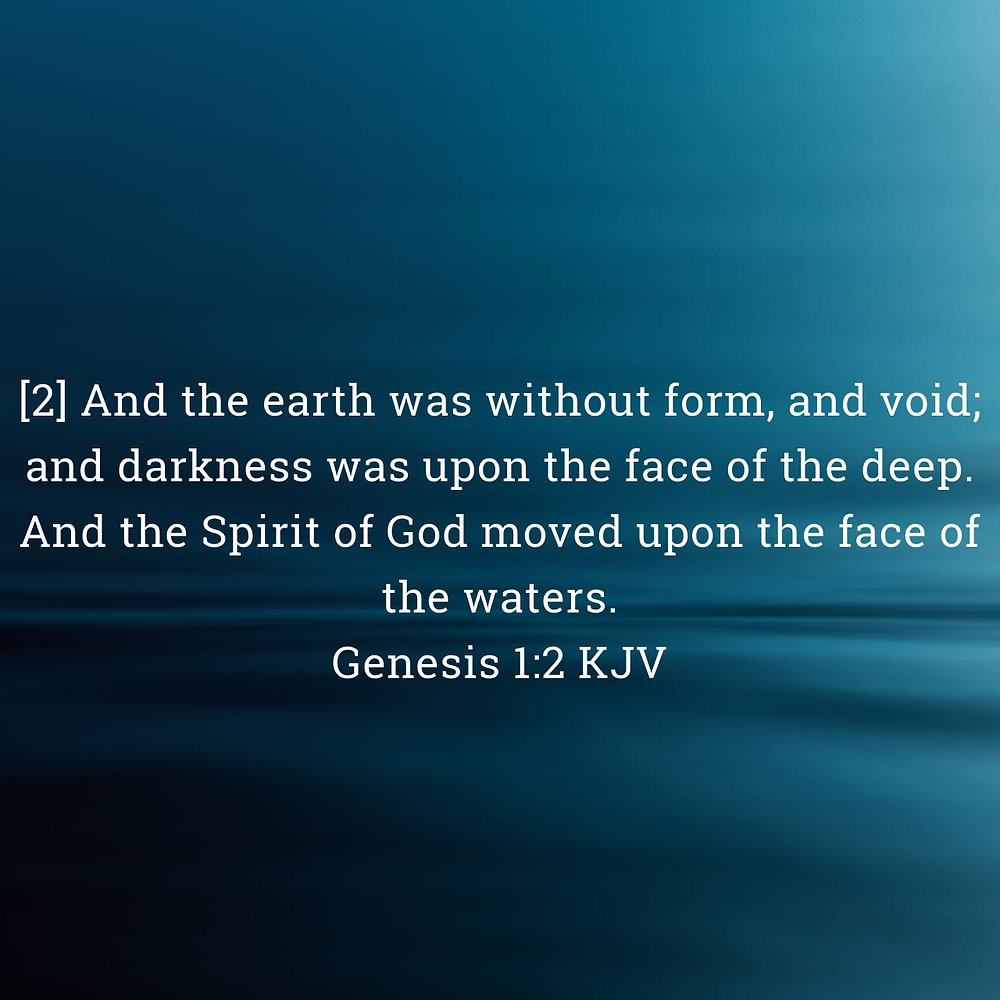 Genesis 1:2 — God Present in the Formless Beginning (Daily Divotional)