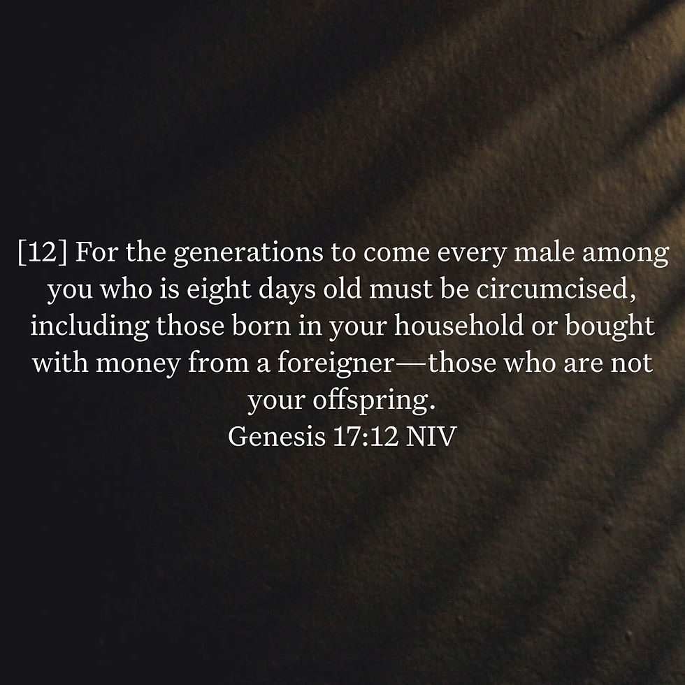 Genesis 17:12 Daily Devotional & Meaning – Circumcision on the Eighth Day, Covenant Generations, and God’s Faithful Household