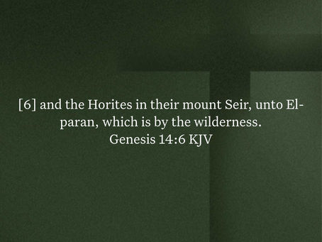 Genesis 14:6 Daily Devotional & Meaning – The Horites, False Security, and God’s Sovereign Rule