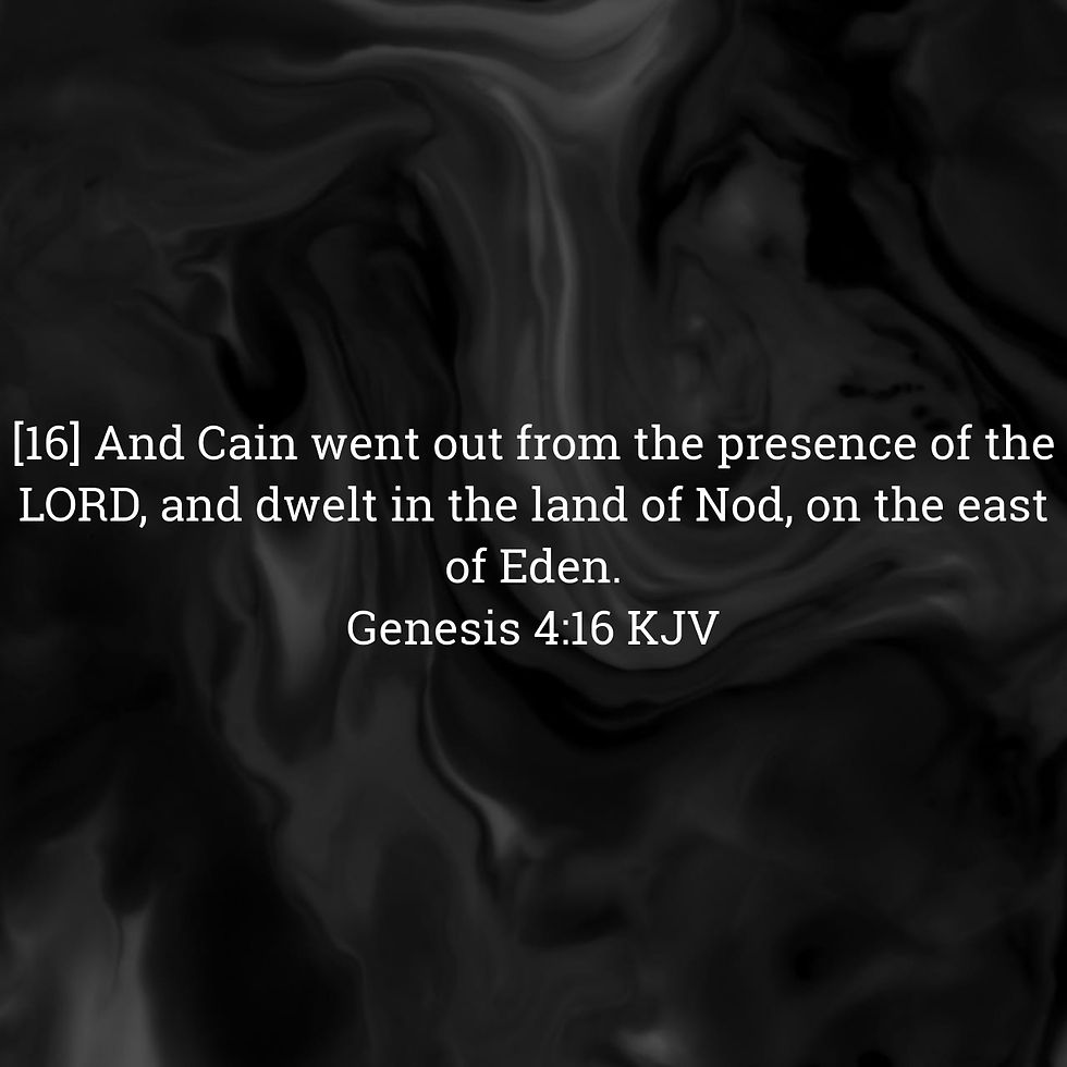 Genesis 4:16 Daily Devotional & Meaning – Wandering in Nod and God’s Pursuit