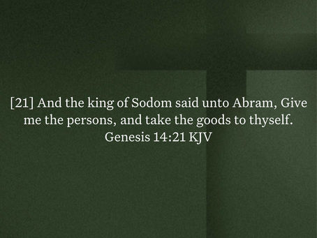 Genesis 14:21 Daily Devotional & Meaning – The King of Sodom’s Offer and the Temptation of Compromise