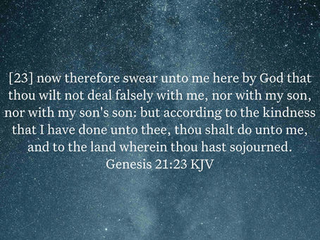 Genesis 21:23 Daily Devotional & Meaning – Abimelech’s Oath Request, Trust, and Kindness Across Generations