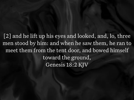 Genesis 18:2 Daily Devotional & Meaning – Abraham, the Three Men, and a Glimpse of the Triune God
