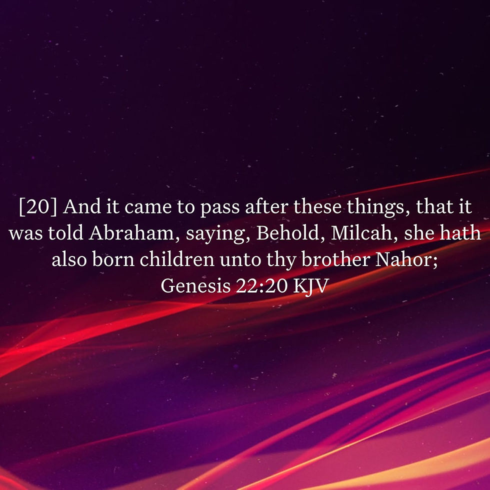 Genesis 22:20 Daily Devotional & Meaning – Milcah, Nahor, and God’s Quiet Preparation for Isaac’s Future