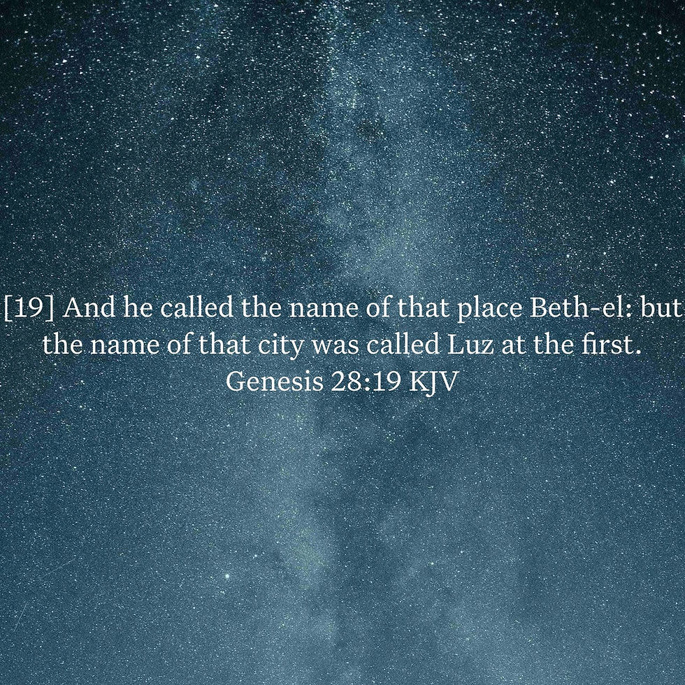 Genesis 28:19 Daily Devotional & Meaning – He Called the Name of That Place Bethel