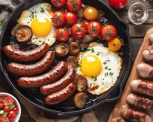 local produce breakfast basket Pemberton