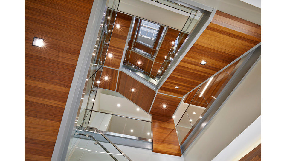 Glass Railing Staircase