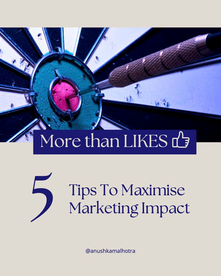 Intro slide stating the main idea: Great marketing can still fail due to misalignment with business objectives