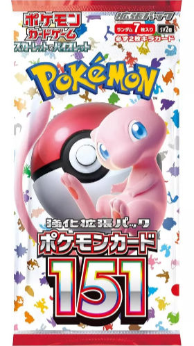 Pokemon 151 Japanese Booster Pack - SV2a