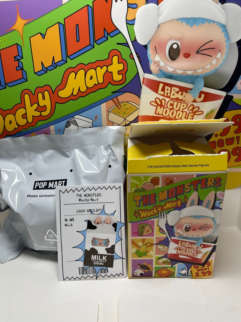 Thumbnail: Pop Mart Labubu THE MONSTERS Wacky Mart Series Figures - Opened Box/Sealed Bag