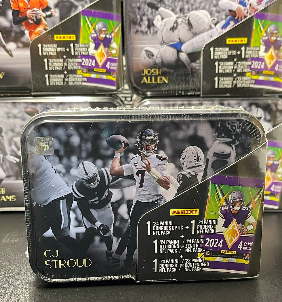 CJ Stroud '25 NFL MJ Holding TIN - Includes 2023-24 Panini Packs