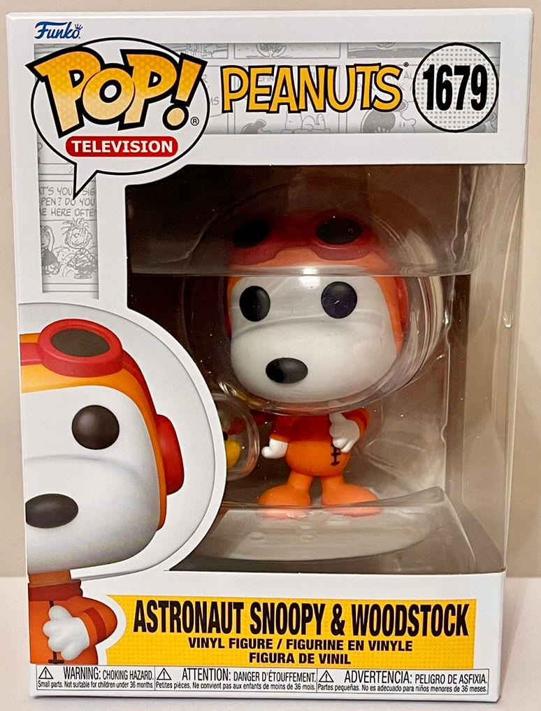 Peanuts Astronaut Snoopy & Woodstock Funko Pop Vinyl Figure #1679